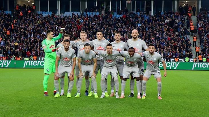 Çaykur Rizespor'un en kötü ilk yarı performansı