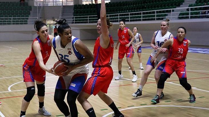 Bornova Beckerspor: 64 - Mersin Büyükşehir Belediyespor: 104