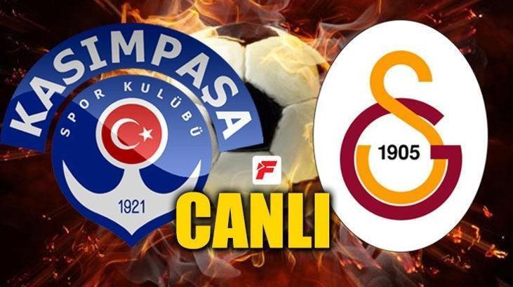 Kasımpaşa - Galatasaray maçı kaç kaç? Kasımpaşa - GS canlı skor