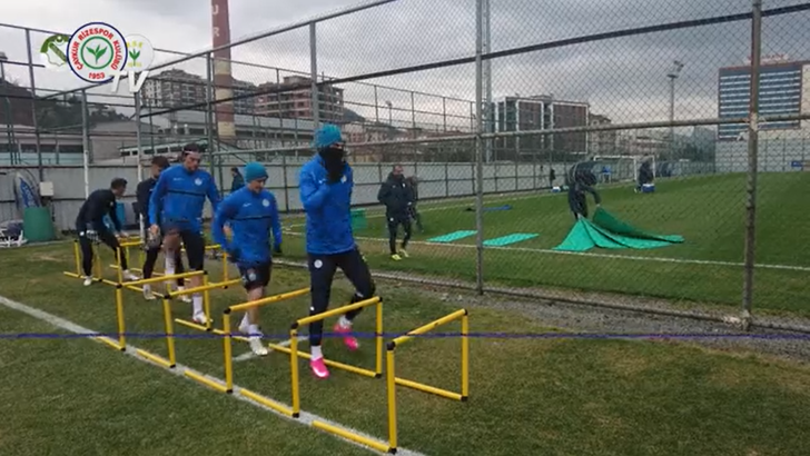 Rizespor, Sivasspor maçına hazırlanıyor