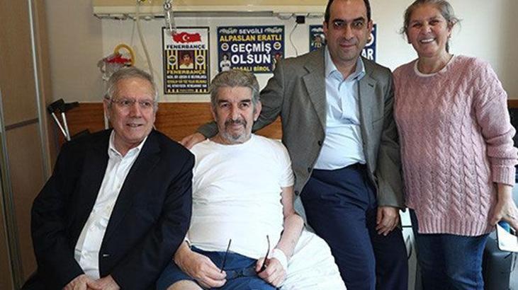 Alpaslan Eratlı'ya hastanede ziyaret
