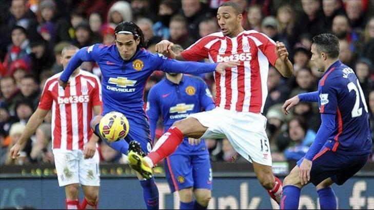 Stoke City-Manchester United: 1-1