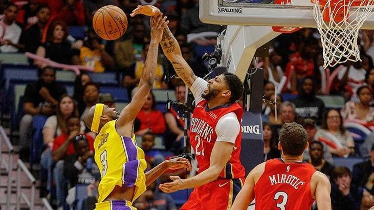 Anthony Davis'ten 42 sayı, 15 ribaunt