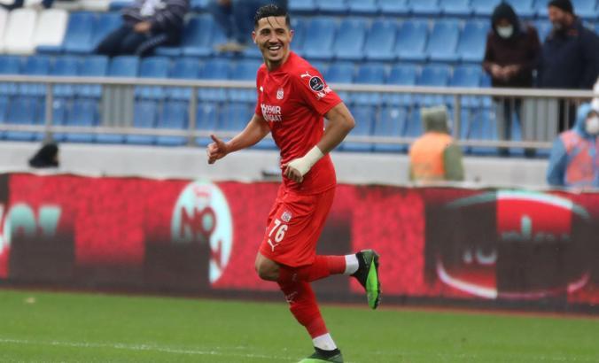 Sivasspor'da Fayçal Fajr, ligdeki 2. golünü attı