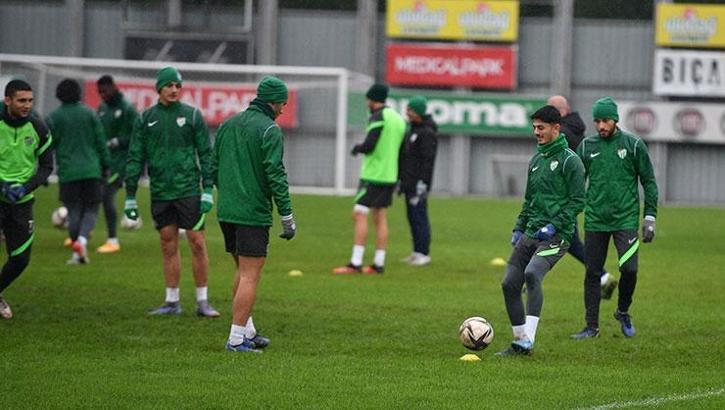 Bursaspor, Bandırmaspor maçının hazırlıklarını tamamladı