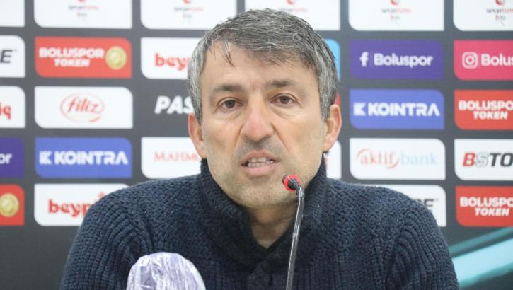 Boluspor Teknik Direktörü Reha Enginer: Böyle taraftarlık olmaz