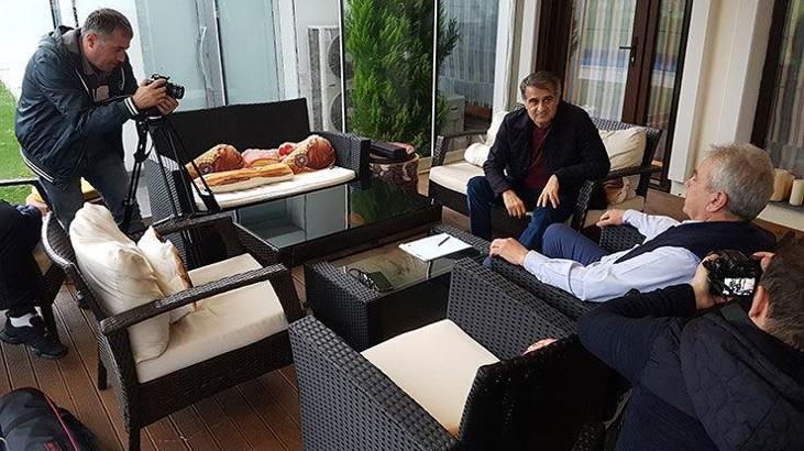 Şenol Güneş konuşmayı yarıda kesip maratona koştu