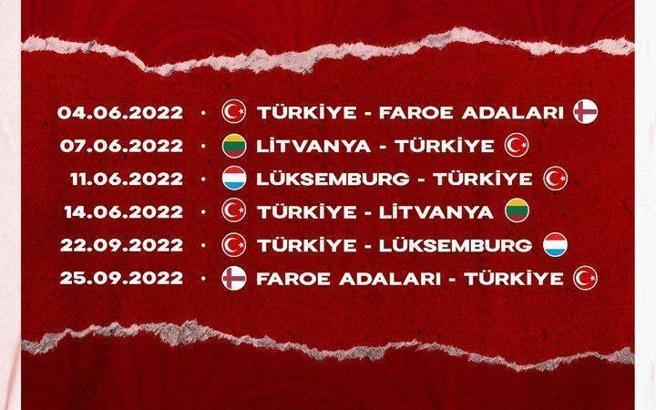 A Millî Takım'ın UEFA Uluslar Ligi fikstürü belli oldu