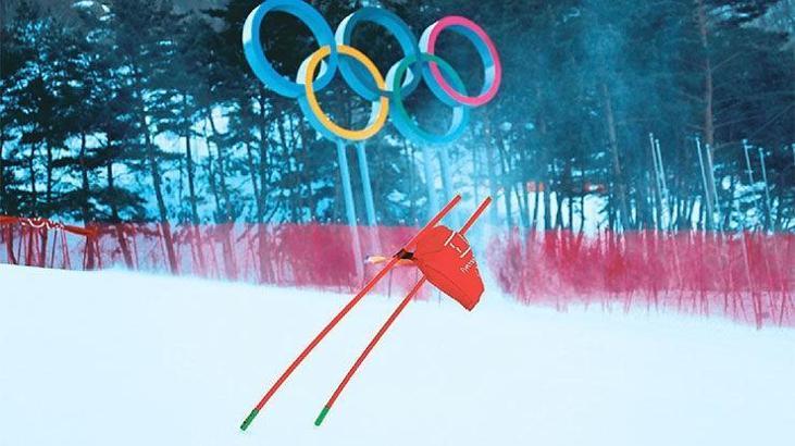 Soğuk ve rüzgar olimpiyatı vurdu!