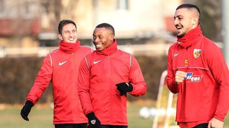Kayserispor'da Gaziantep FK maçının hazırlıkları devam ediyor