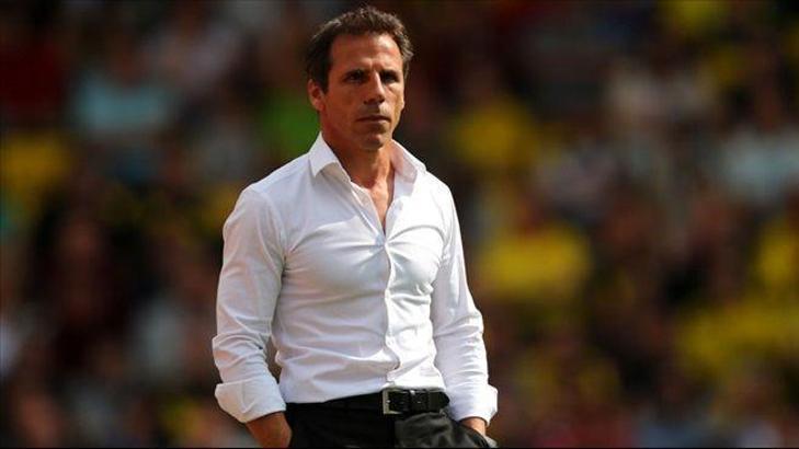 Chelsea efsanesi Zola Cagliari'de