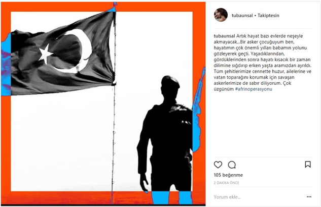 Tuba Ünsal: Bir asker çocuğuyum ben