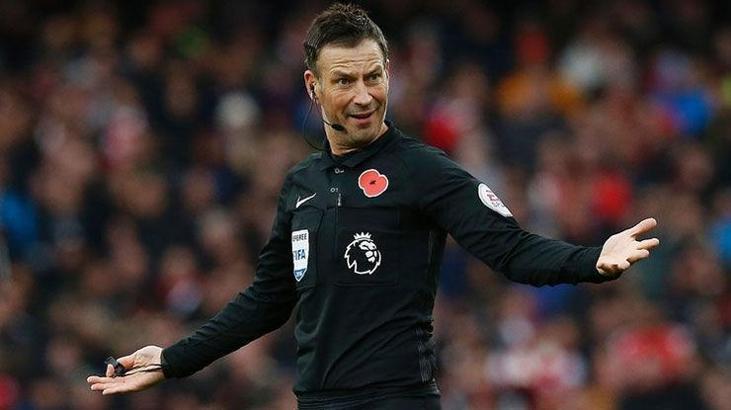 Mark Clattenburg'un yüzüne şişe atıldı!