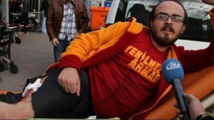 G.Saraylı taraftar bıçaklandı