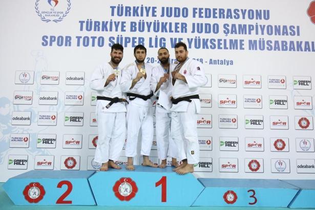 Spor Toto Judo Süper Lig'de Galatasaray'dan çifte şampiyonluk