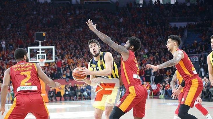Galatasaray - Fenerbahçe Beko maç sonucu: 84-74