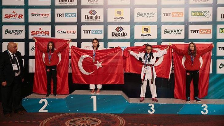 Türk sporculardan 45 madalya!