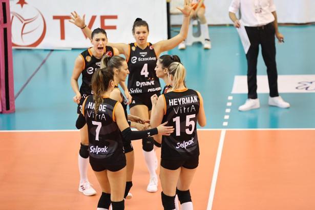 Eczacıbaşı Dynavit-Bolu Belediyespor maç sonucu: 3-0