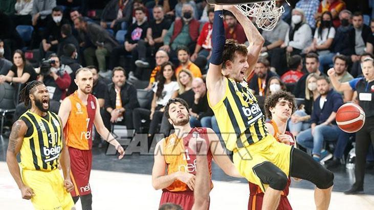 (ÖZET) Galatasaray Nef - Fenerbahçe Beko maç sonucu: 76-86