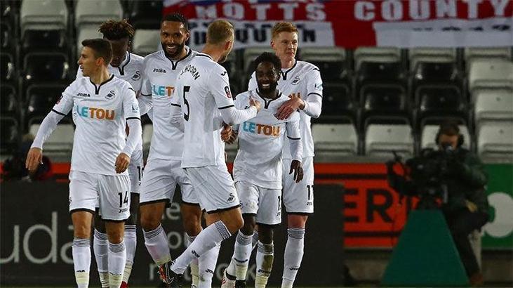 Swansea City-Notts County maç sonucu: 8-1