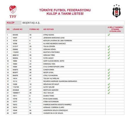 Beşiktaş, Boyko ve Aras'a lisans çıkartmadı