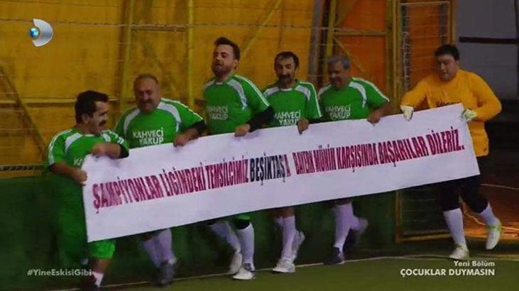 Çocuklar Duymasın dizisinde Beşiktaş sürprizi