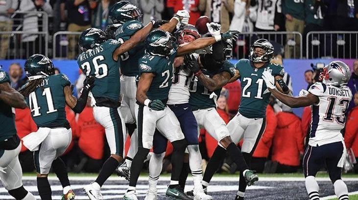 52. NFL Super Bowl'un galibi Philadelphia Eagles oldu: 41-33