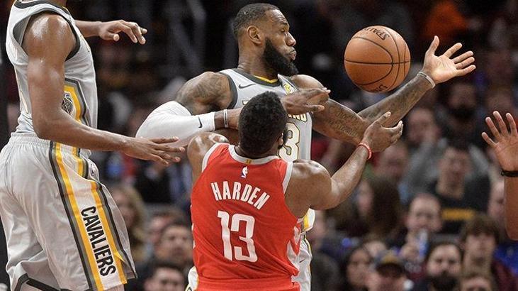 Rockets, Cavaliers'a fark attı