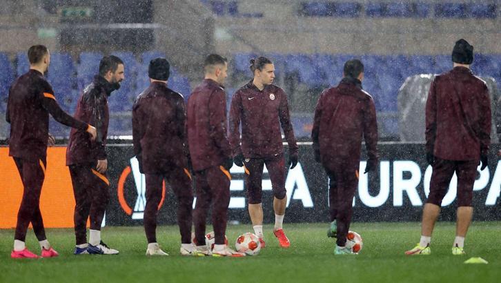 Galatasaray, Lazio maçı hazırlıklarını tamamladı
