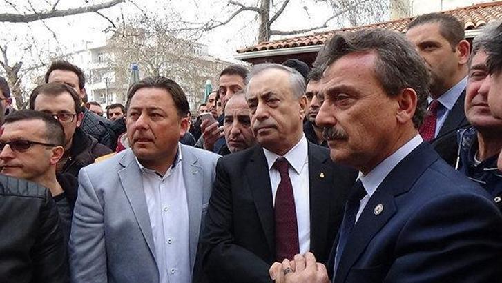 Mustafa Cengiz Aytaç Çalım'ın cenazesine katıldı