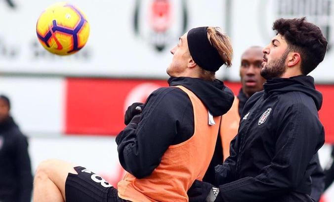 Beşiktaş'ta Kasımpaşa maçı hazırlıkları sürdü
