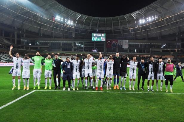 Giresunspor'un çıkışı devam ediyor