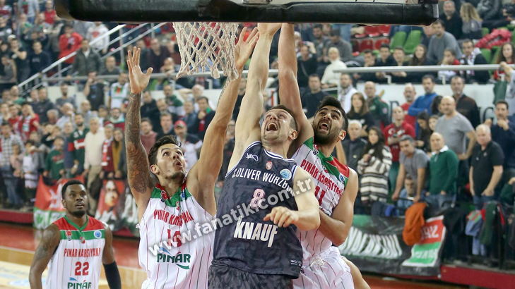 Karşıyaka, Würzburg'a uzatmada kaybetti: 87-96