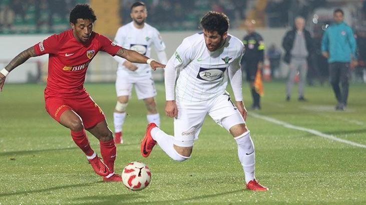Akhisarspor-Kayserispor maç sonucu: 1-0
