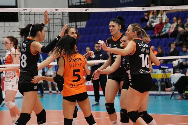 Hameenlinna - Eczacıbaşı VitrA maç sonucu: 0-3