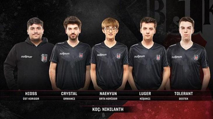 Beşiktaş eSports takımı Yükselme Ligi'ne çifte galibiyetle başladı