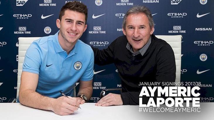 Manchester City Aymeric Laporte'yi transfer etti