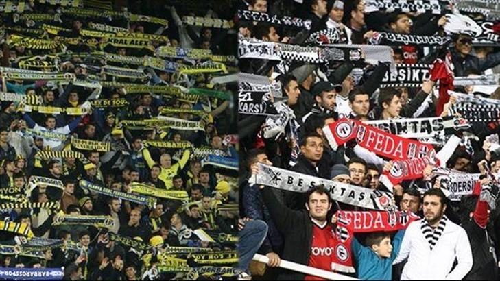 Beşiktaşlı ve Fenerbahçeli taraftarlar protesto hazırlığında