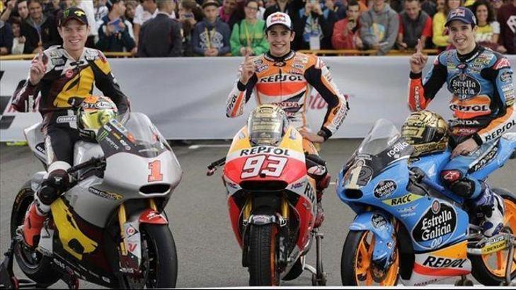 Marc Marquez'dan rekorlu kapanış