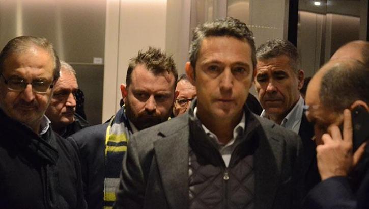 Fenerbahçe Başkanı Ali Koç'tan yaralı taraftara ziyaret!