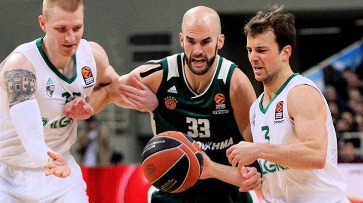 Panathinaikos: 94 - Zalgiris Kaunas: 93
