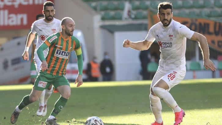 Sivasspor, Alanyaspor'u deplasmanda yenemiyor