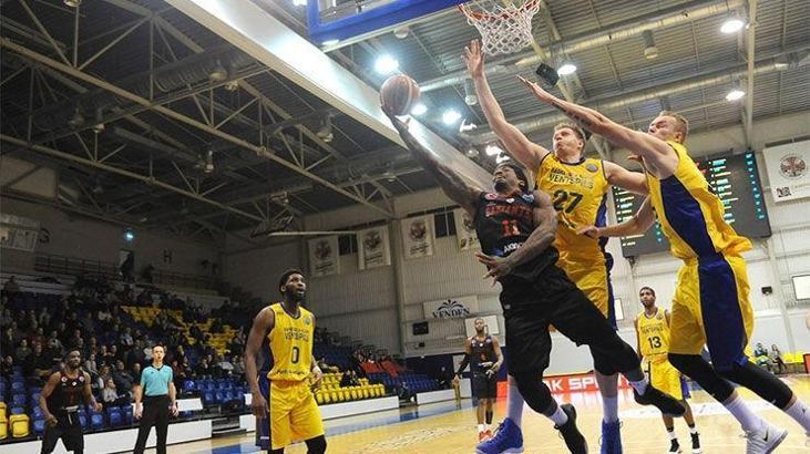 BK Ventspils - Gaziantep Basketbol: 91 - 103