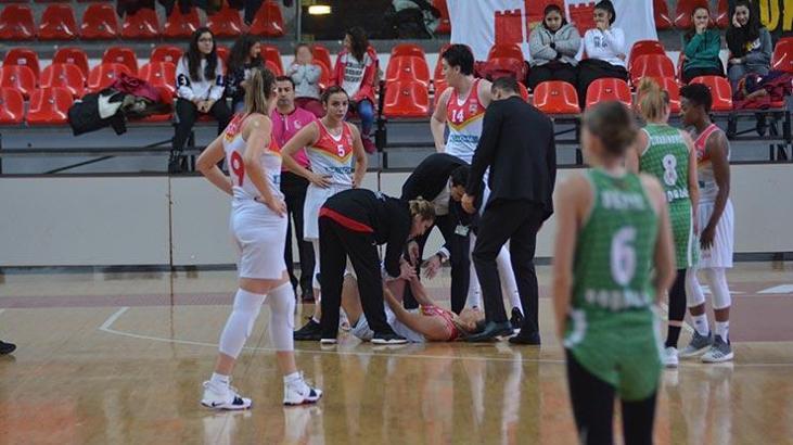 Bellona Kayseri Basketbol'da Melike Tuğba Oral 1 ay yok!
