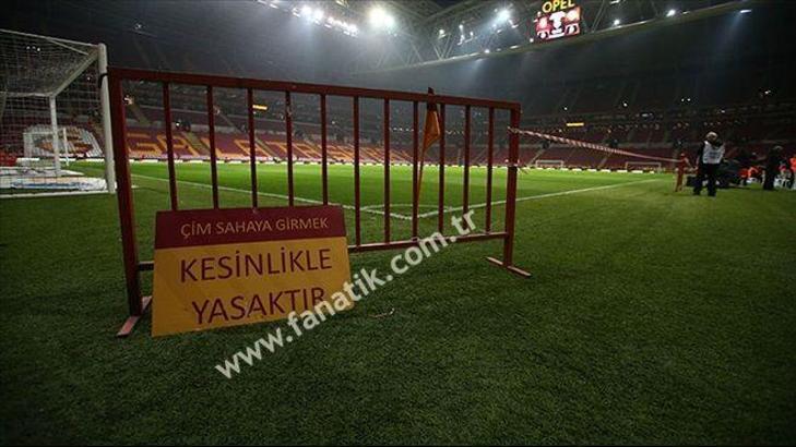 Galatasaray-Kasımpaşa maçı öncesi Türk Telekom Arena'nın zemininde son durum