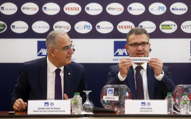 Kupa Voley erkekler kategorisinde kuralar çekildi