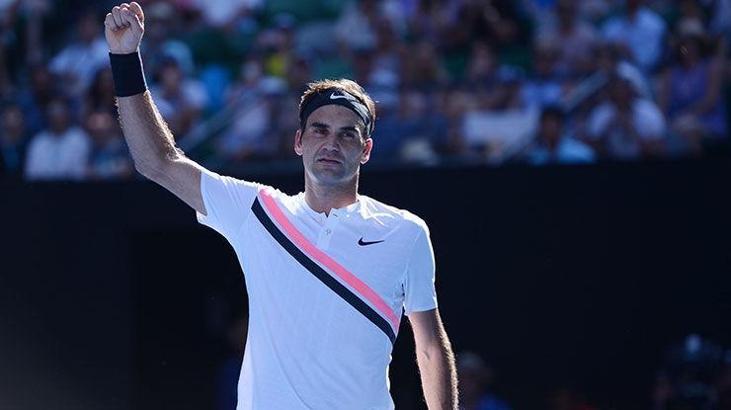 Roger Federer yine fire vermedi!