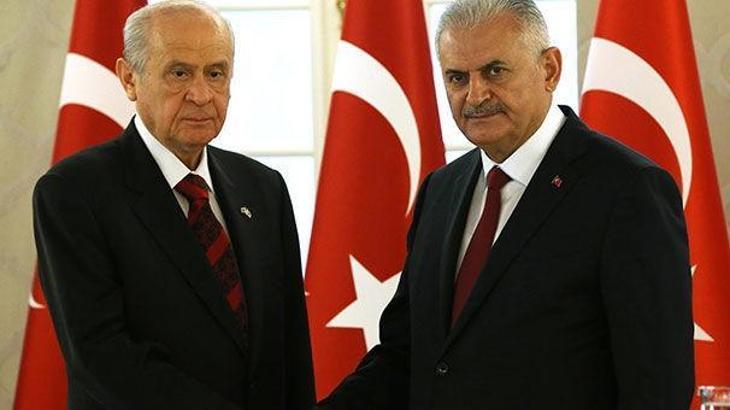 Erdoğan, Bahçeli ile görüştü
