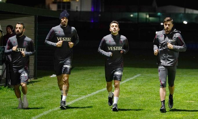 Trabzonspor, Adana Demirspor maçı hazırlıklarına başladı