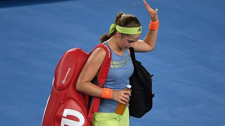 Jelena Ostapenko da veda etti